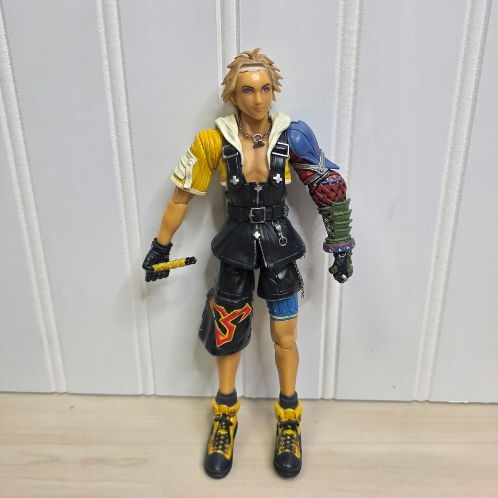 Square Enix Final Fantasy X Tidus Play Arts Action Figure FFX 8 Inch READ